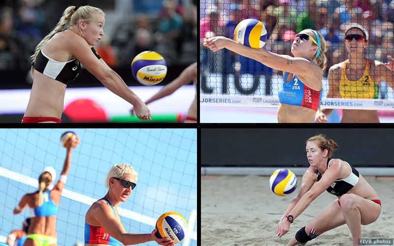 New U.S. women's beach volleyball teams