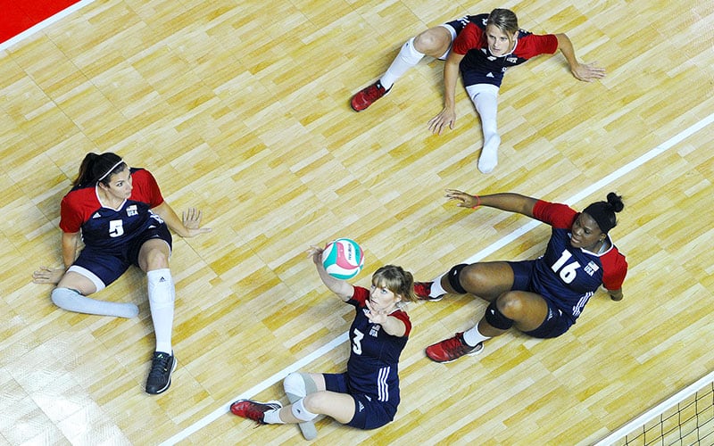 Women's Sitting Volleyball Team