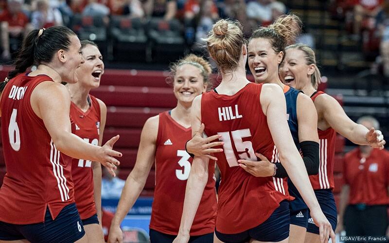 U.S. Women's National Team celebration