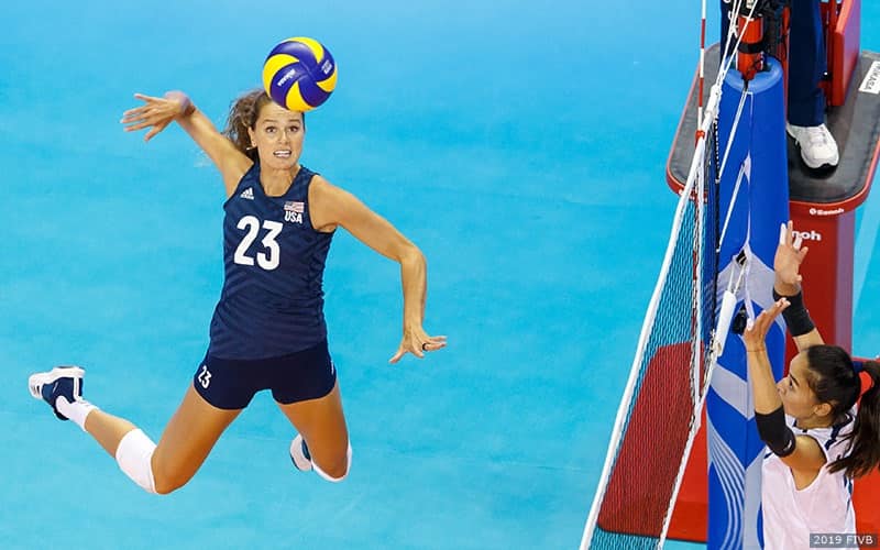 Kelsey Robinson leads USA past Kazakhstan