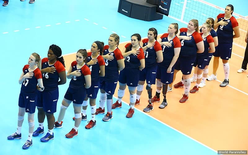 U.S. Women's SItting Volleyball Team