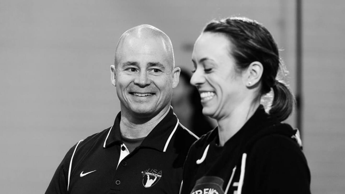 Mario Dispenza laughs with colleague