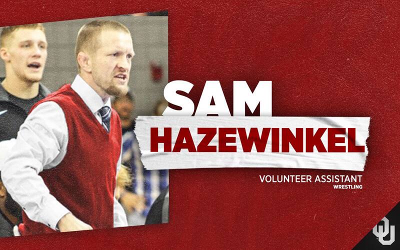 Sam Hazewinkel, OU Assistant coach graphic