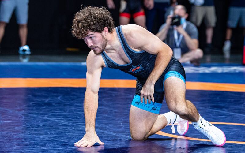 Daton Fix at 2021 world Team Trials