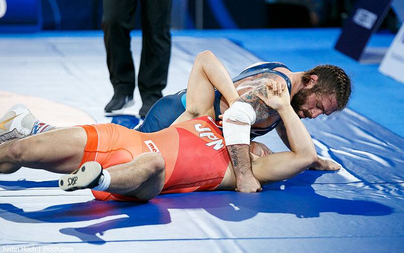 Ben Provisor (USA) battles Satoki Mukai (Japan) at 2021 Worlds