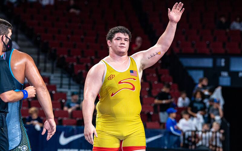 Cohlton Schultz waves to the crowd