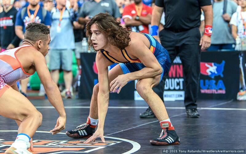 Kyler Larkin of Arizona in the 16U Nationals semifinals