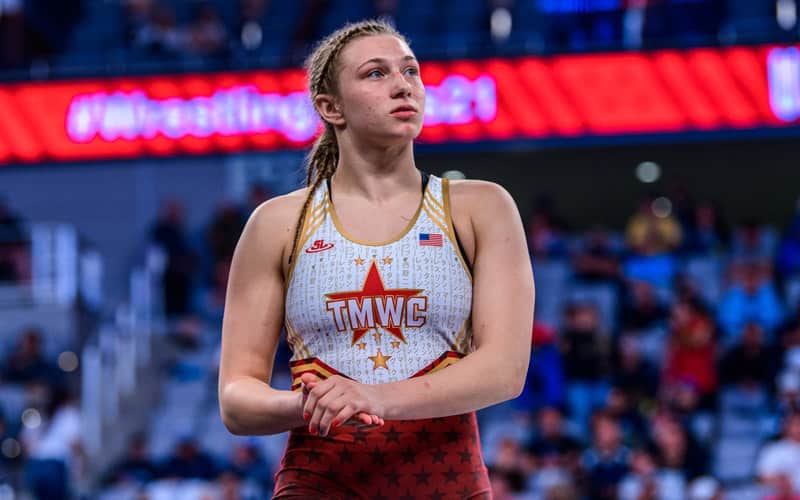 Kylie Welker portrait from the Olympic Trials