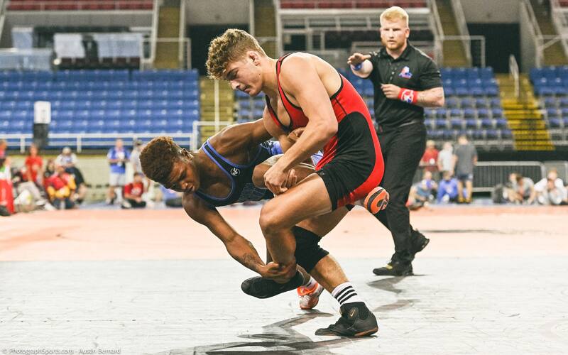 Jordan Williams of Oklahoma at the 2021 Junior Nationals
