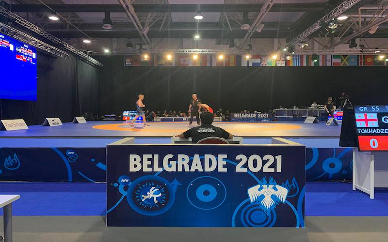 Scenes at the U23 World Championships in Belgrade
