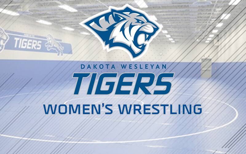 Graphic for Dakota Wesleyan Tigers women's wrestling
