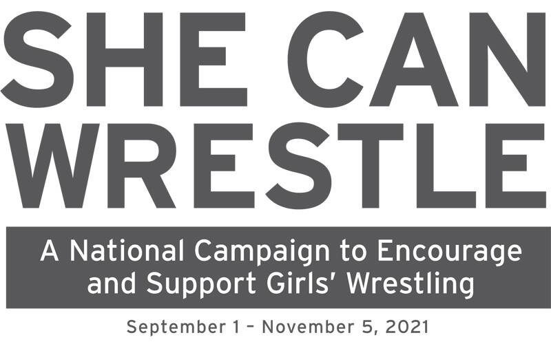 Graphic for She Can Wrestle Campaign
