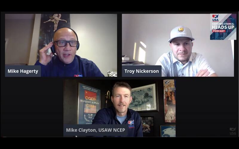 Heads Up podcast with guest Troy Nickerson, along with Mike Hagerty and Mike Clayton