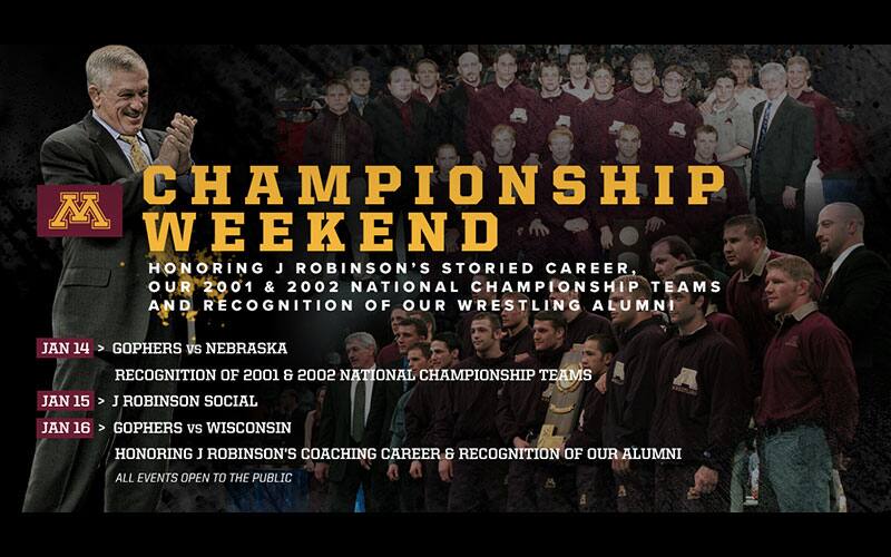 Graphic for Minnesota Championship Weekend