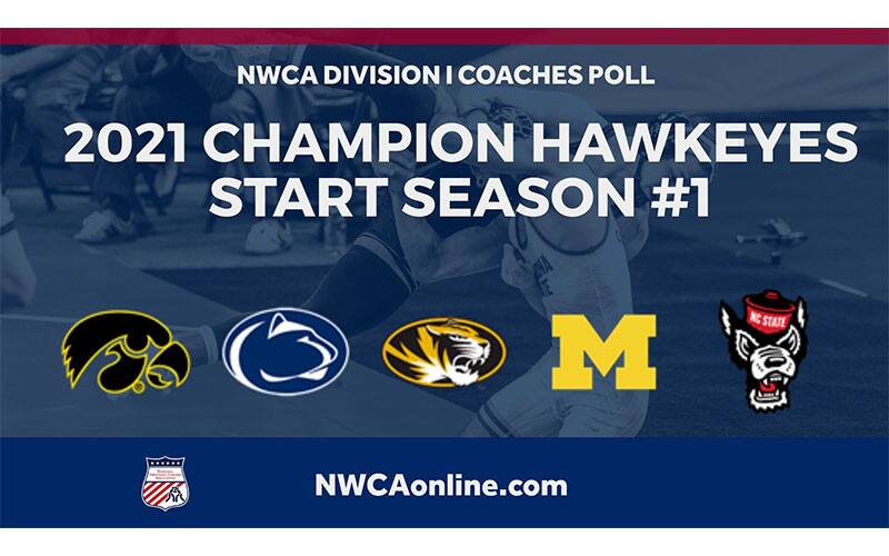 NWCA graphic for November 1 Div I Poll