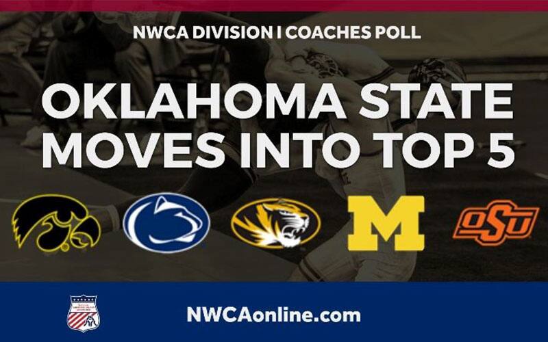 NWCA Div I Poll graphic for November 23