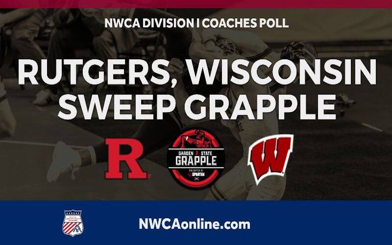 Graphic for the NWCA coaches poll on Nov 30, 2021