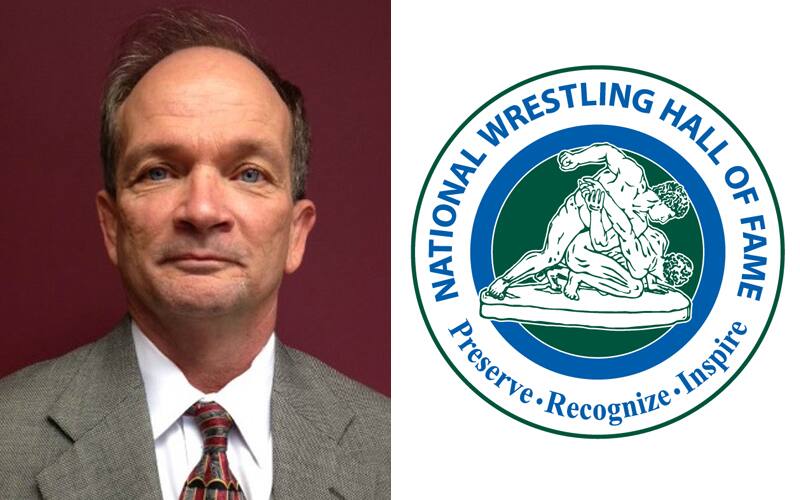 Tim Shiels mugshot and Hall of Fame logo