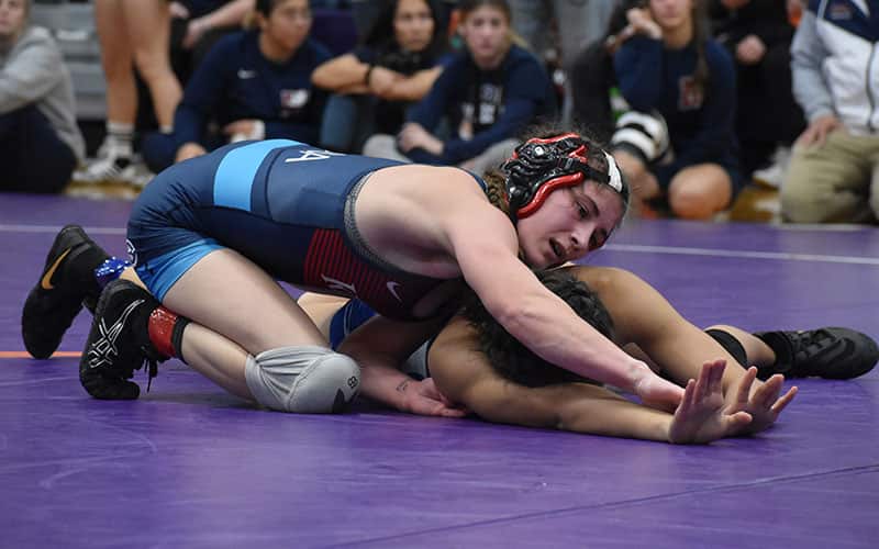 Cheyenne Sisenstein (King) competing at the Missouri Valley Open