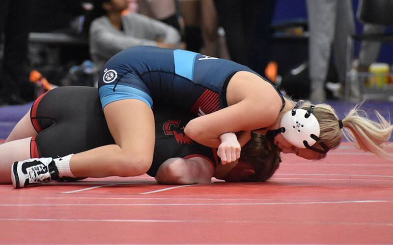 Sage Mortimer (King) works for a pin