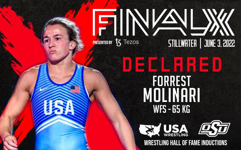 Forrest Molinari Final X declared graphic