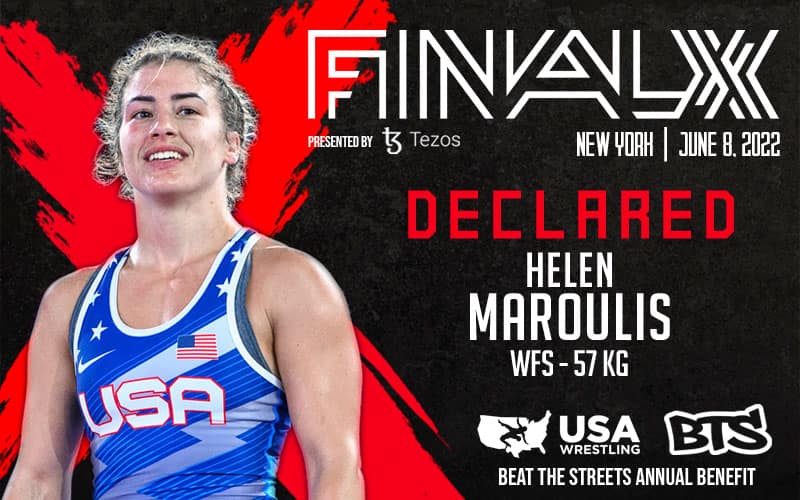 Helen Maroulis Final X declared graphic