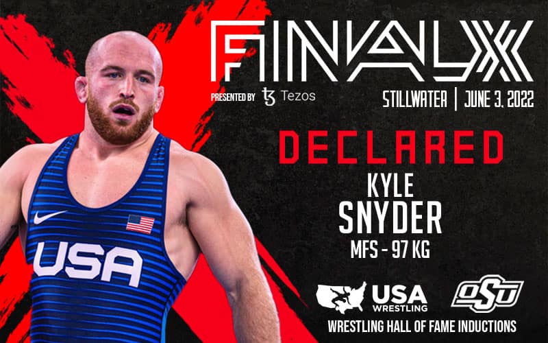 Kyle Snyder Final X declaration graphic
