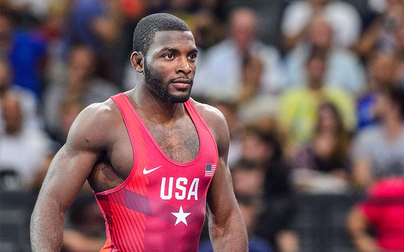 Competition portrait of James Green at the 2017 Senior Worlds