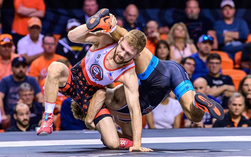Seth Gross battles Daton Fix in Final X