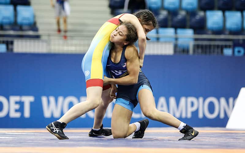 Audrey Jimenez (USA) at 2021 Cadet World Championships