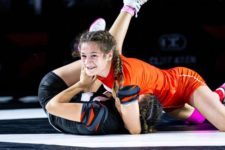 Gabriella Gomez gets a pin in Who's Number one