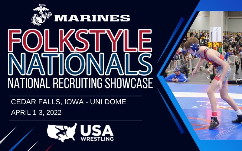 Graphic for USMC Folkstyle Nationals and Recruiting Showcase