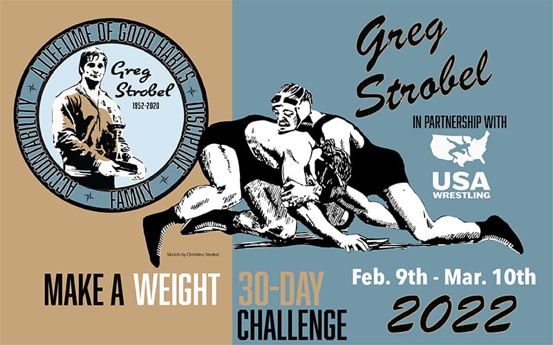 Logo for the 2022 Greg Strobel Leadership Academy fundraiser