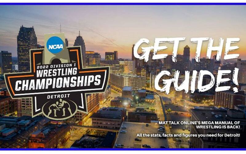 Graphic for Mat Talk NCAA Div. I Wrestling Guide