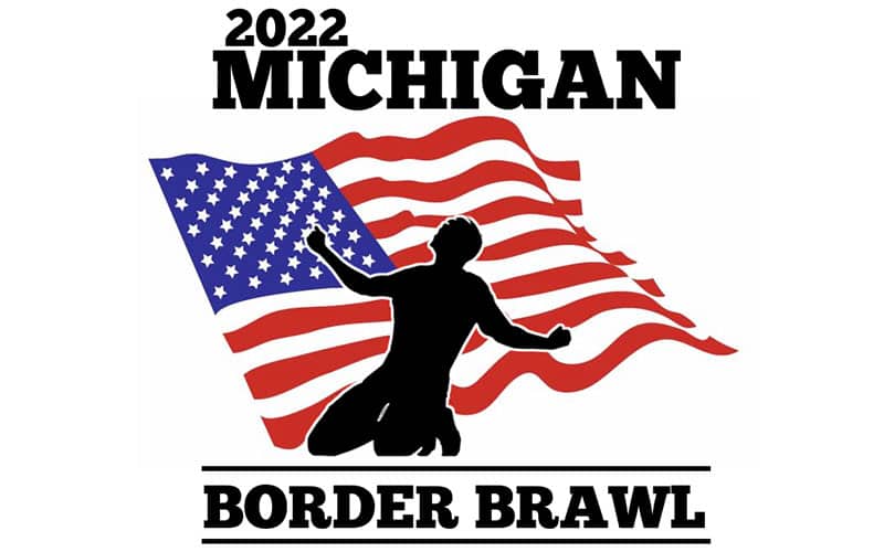 2022 Michigan Border Brawl logo