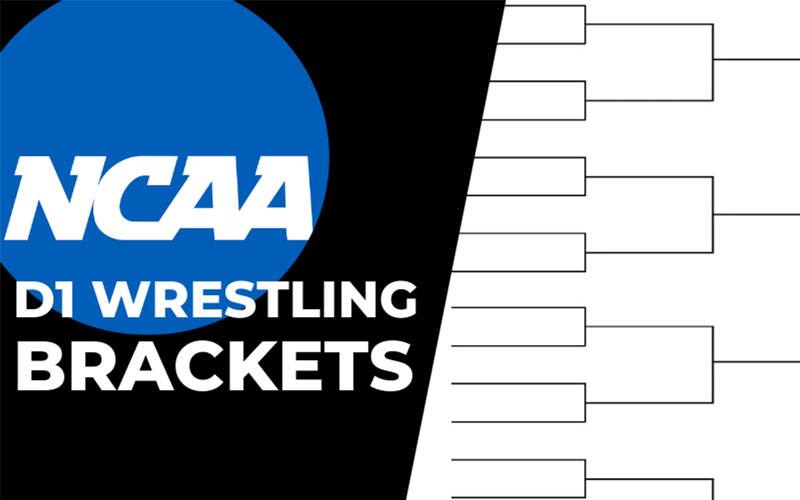 Graphic for NCAAA Div. I Wrestling Brackets