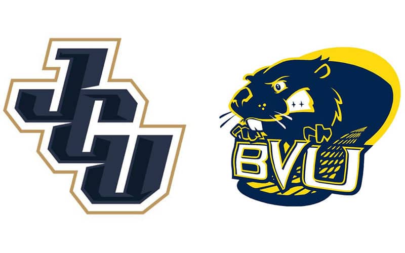 Logos for John Carroll University and Buena Vista University
