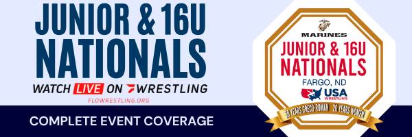 Special Section header for 2022 Junior and 16U Nationals