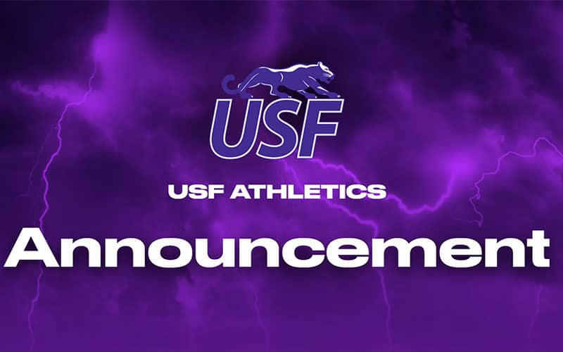 University of Sioux Falls Athletics announcement graphic