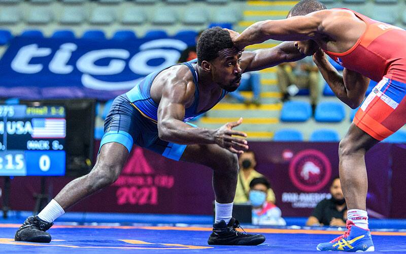 Shelton Mack (USA) at the Pan American Championships