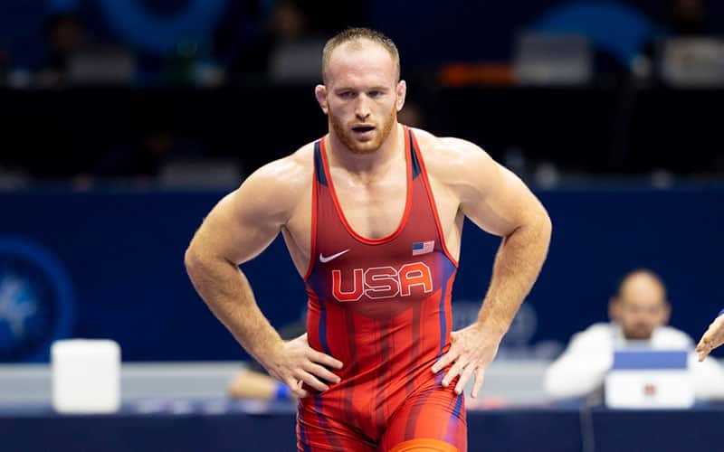 Kyle Snyder (USA) at the 2022 World Championships