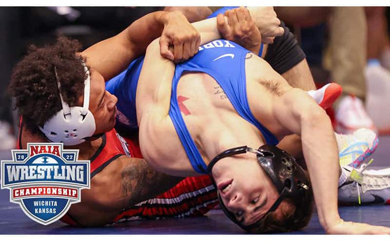 Action Graphic of Grand View at the 2022 NAIA Nationals