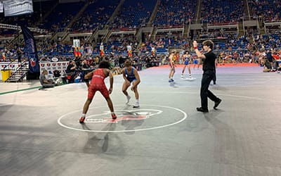 Action from the Fargodome