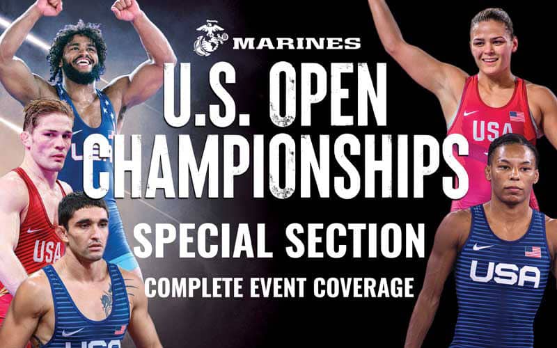 US Open Special Section graphic