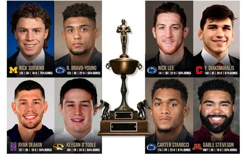 Hodge Trophy candidates graphics