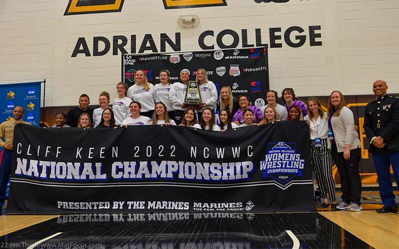 McKendree University, 2022 NCWWC National Champions