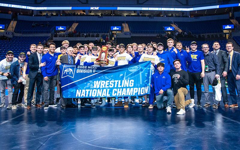 Nebraska-Kearney men's wrestling team, 2022 NCAA Div. II national champions