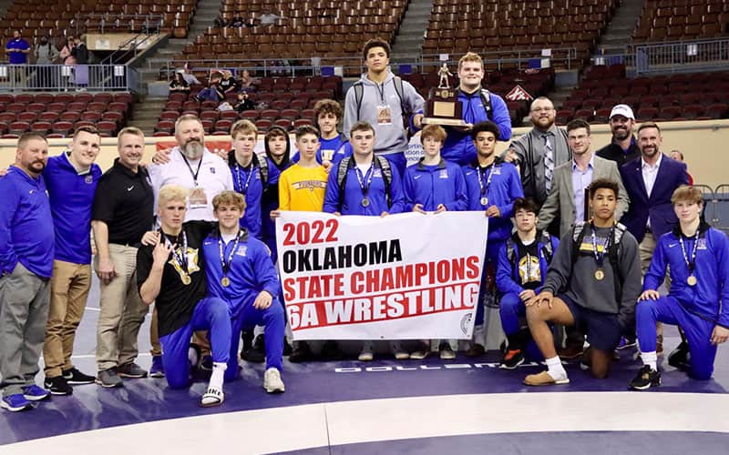 Stillwater High School Boys Team, 2022 Oklahoma 6A State Champions