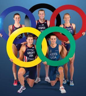 2012 USA Triathlon Olympic Team Official Photo
